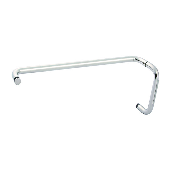 Rockwell Security Combination Towel Bar with Shower Door Handle 6" x 18